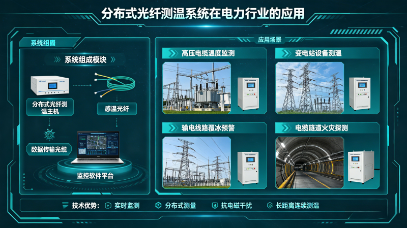 分布式光纤测温系统在电力行业的应用案例解析
