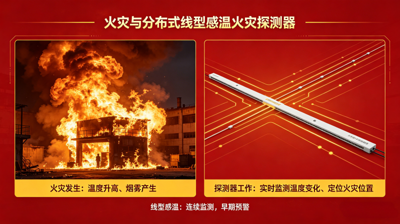 DTSA8000分布式线型感温火灾探测器：破解复杂场景防火难题