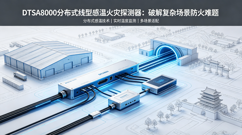 DTSA8000分布式线型感温火灾探测器：破解复杂场景防火难题