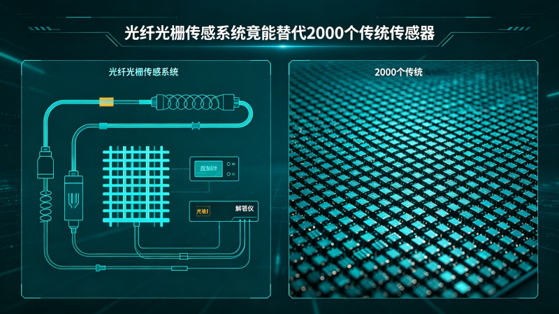 光纤光栅传感系统竟能替代2000个传统传感器