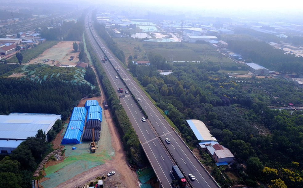 山东青莱高速公路路基测试